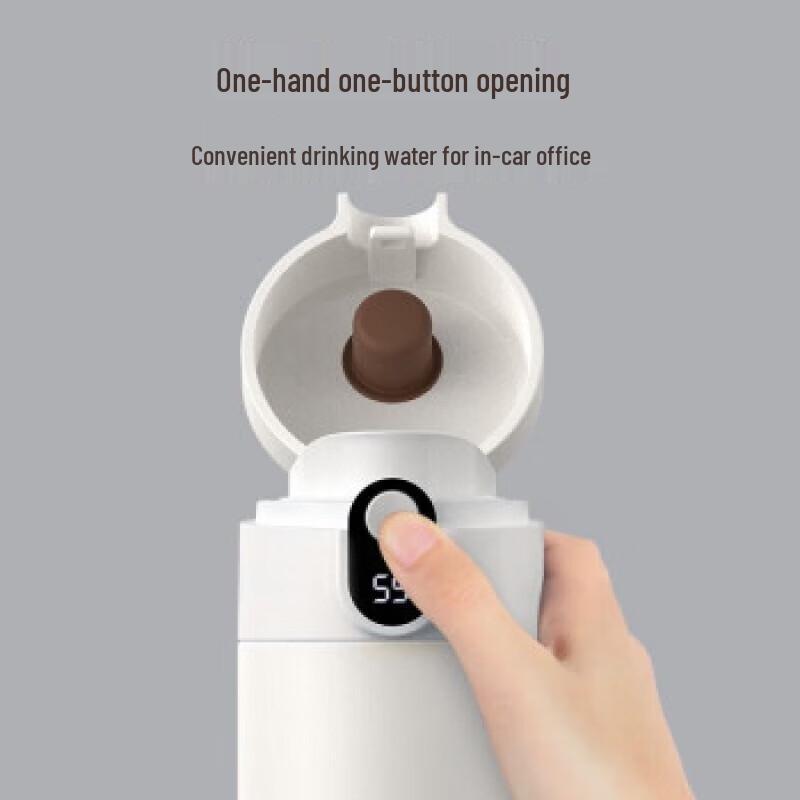 Temeke Smart Ceramic Lined Thermos Cup