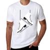White female Skates TShirt Casual Daily Wear Short Sleeve Top