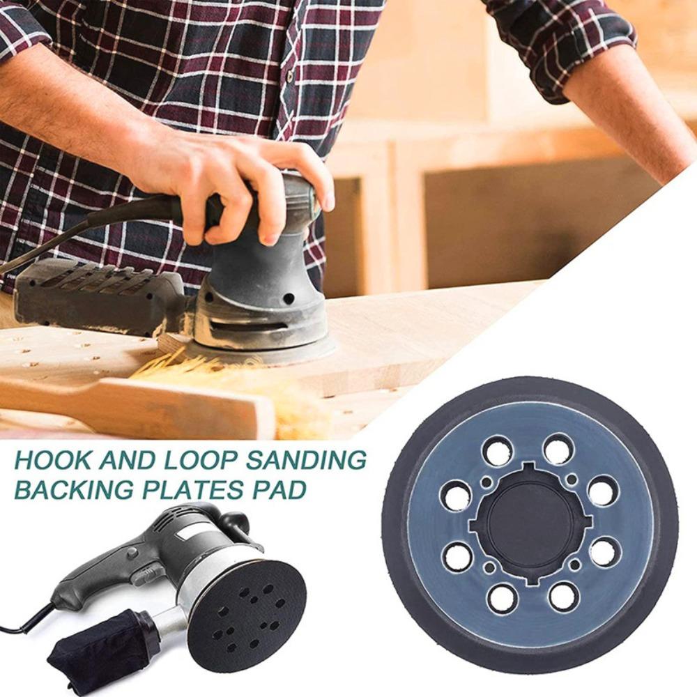 4-Eye Sanding Backing Plates 5 inch Flocking Sandpaper Sander Pad Polishing Disc for DeWalt