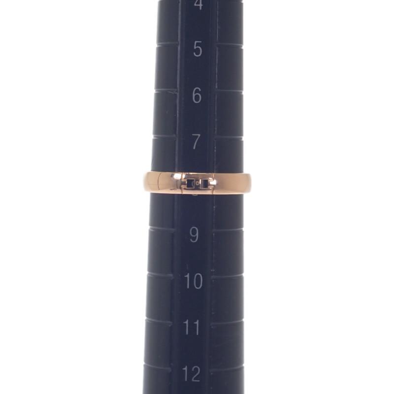 HERMES  H119851B #8(JP Size) 48  Ring K18 Pink Gold Women