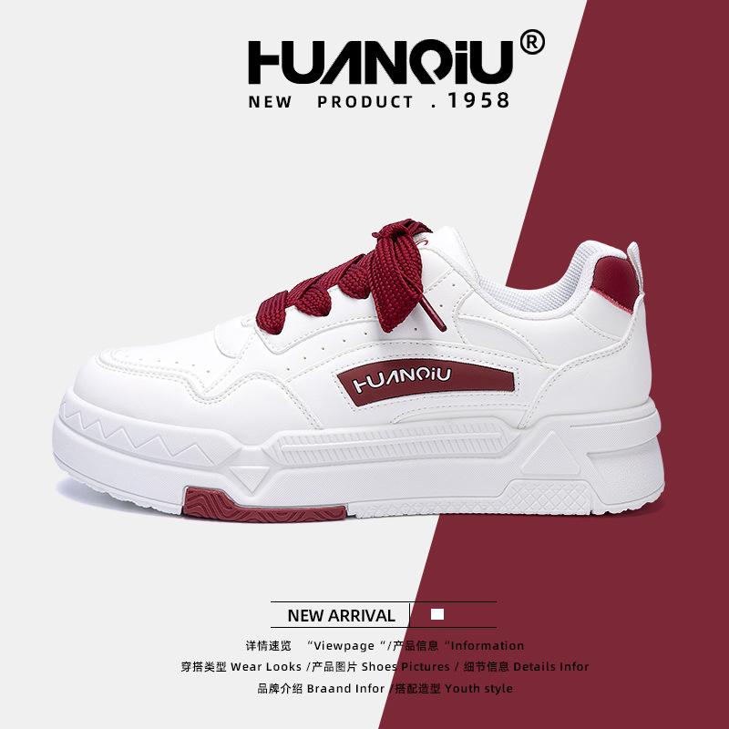 Глобальная женская обувь платформа белая обувь женская ZHQ-HY896 универсальная весна новая легкая студенческая спортивная обувь женская