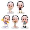 10 см Аниме Фигурка Super Sonico Рабочий Купальник Костюм Шасси Версия Модель Куклы Игрушка Подарок Коллекционная Коробка Украшение Материал Q ПВХ Безопасно для Детей 3