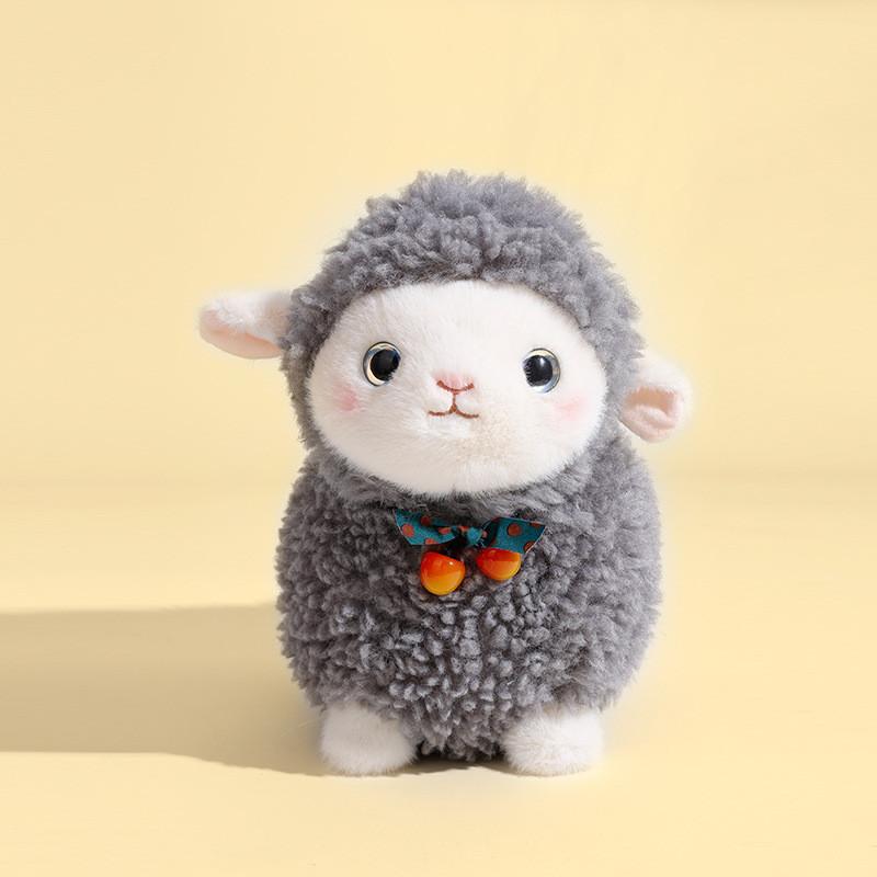 Милая овечка из плюша с наполнителем из полипропиленового хлопка для подарка детям и коллекционеров