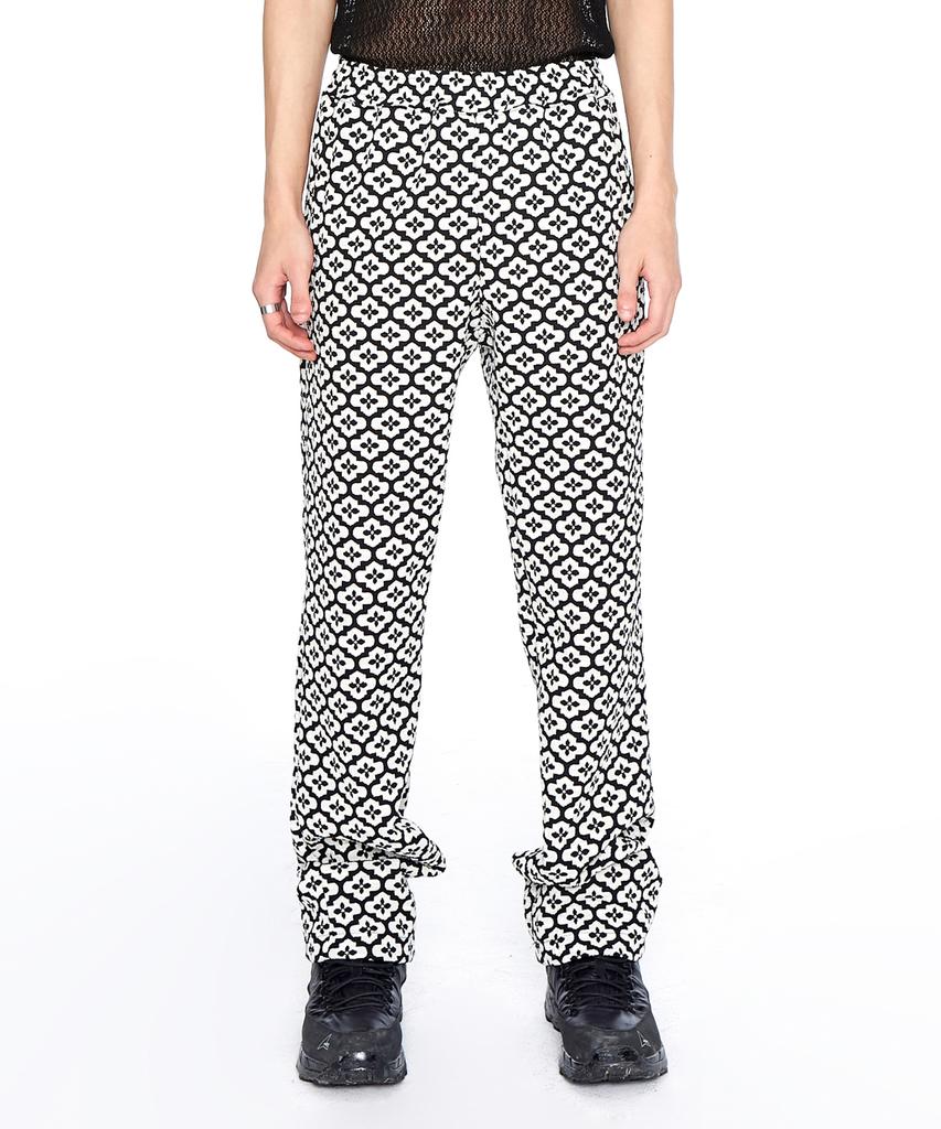 EPONYM Flower Pants_Black & White