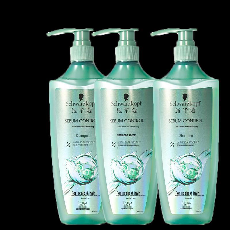 Schwarzkopf Шампунь против перхоти с контролем жирности, упаковка 3 x 400 мл