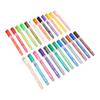 24 Colors Acrylic Paint Marker Pens Waterproof Quick Drying Smoothly Writing Paint Pens for Kids for Stones Wood Glass
