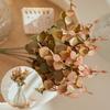Fake Flower Easy Care Ornament Eye-catching Premium Eucalyptus Branch Simulation Plant Wedding Decoration