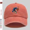 pc pcs Football Player Print Trucker Cap  Adjustable Buckle Strap Washed Vintage Baseball Hat Suitable for Men  Women Light