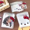 100 шт., пластиковые пакеты Hello Kitty, сумка для конфет, сумка для печенья, мультяшная милая сумка для закусок, подарочная сумка, Opp сумка, упаковка для выпечки, самоклеящаяся сумка
