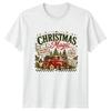 Vintage Red Truck Christmas T-Shirt Holiday Market Festive Christmas Gift
