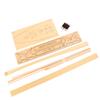 1:87 Бен Джамин В.. Latham Sailing Diy Ship Assembly Model Классическая деревянная лодка Украшение Дерево