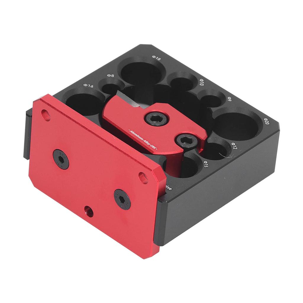 8 Hole Woodworking Dowel Jig Adjustable Electric Drill Woodworking Tool for Solid Wood Round Rod