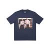 Palace Футболка Dude Темно-синие топы унисекс Синяя P19TS017
