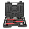 7pcs Auto Body Repair Hammer Car Body Repair Hammer and Dolly Tool with Carrying Case