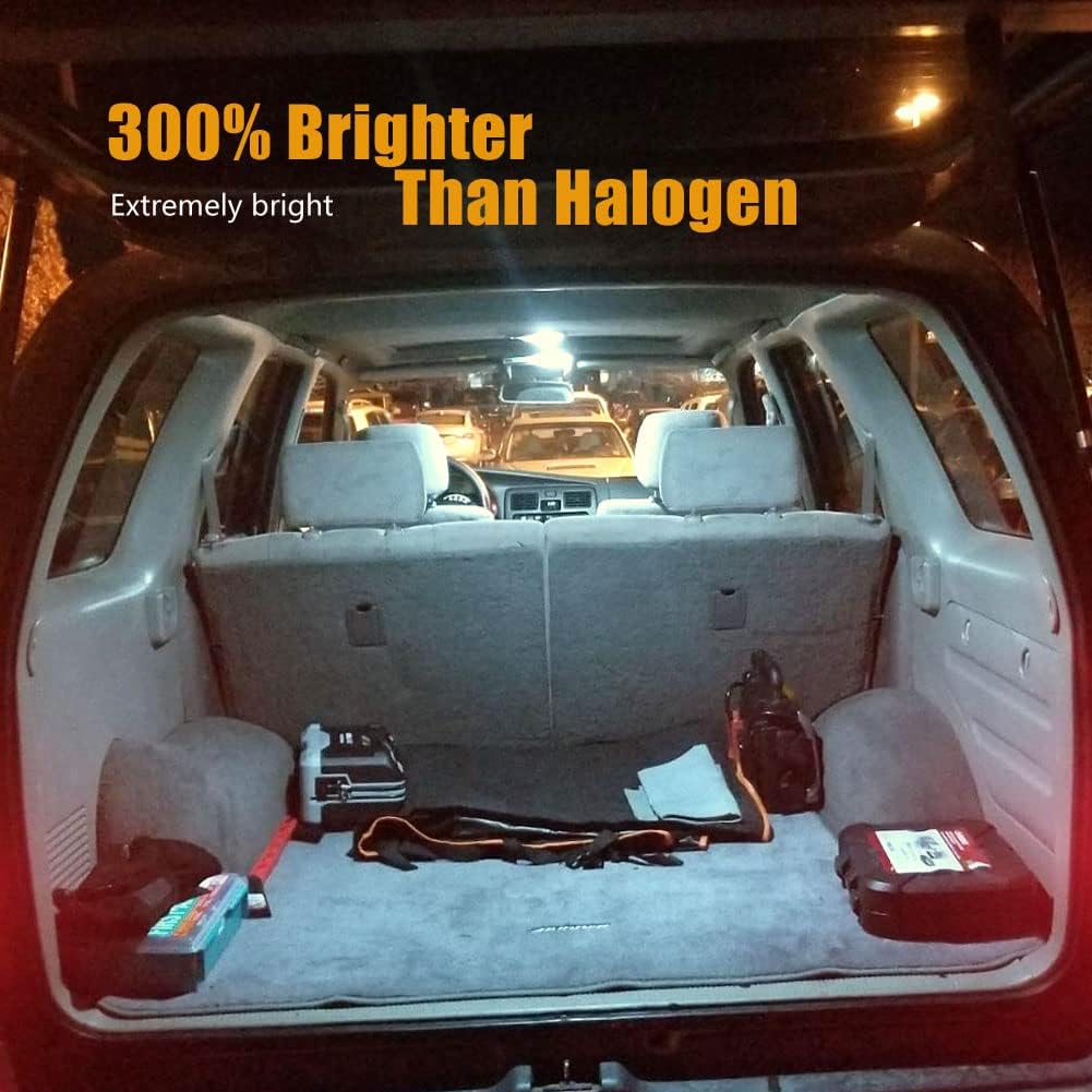 Interior LED Light Kit Compatible with 1996-2002 Toyota 4Runner (13-pc Bulb 6000k)