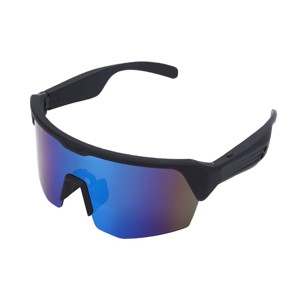 Sports Bluetooth Glasses Wireless Smart Cycling Sunglasses with Blue Polarized Lenses Built in Mic Speakers for Outdoor