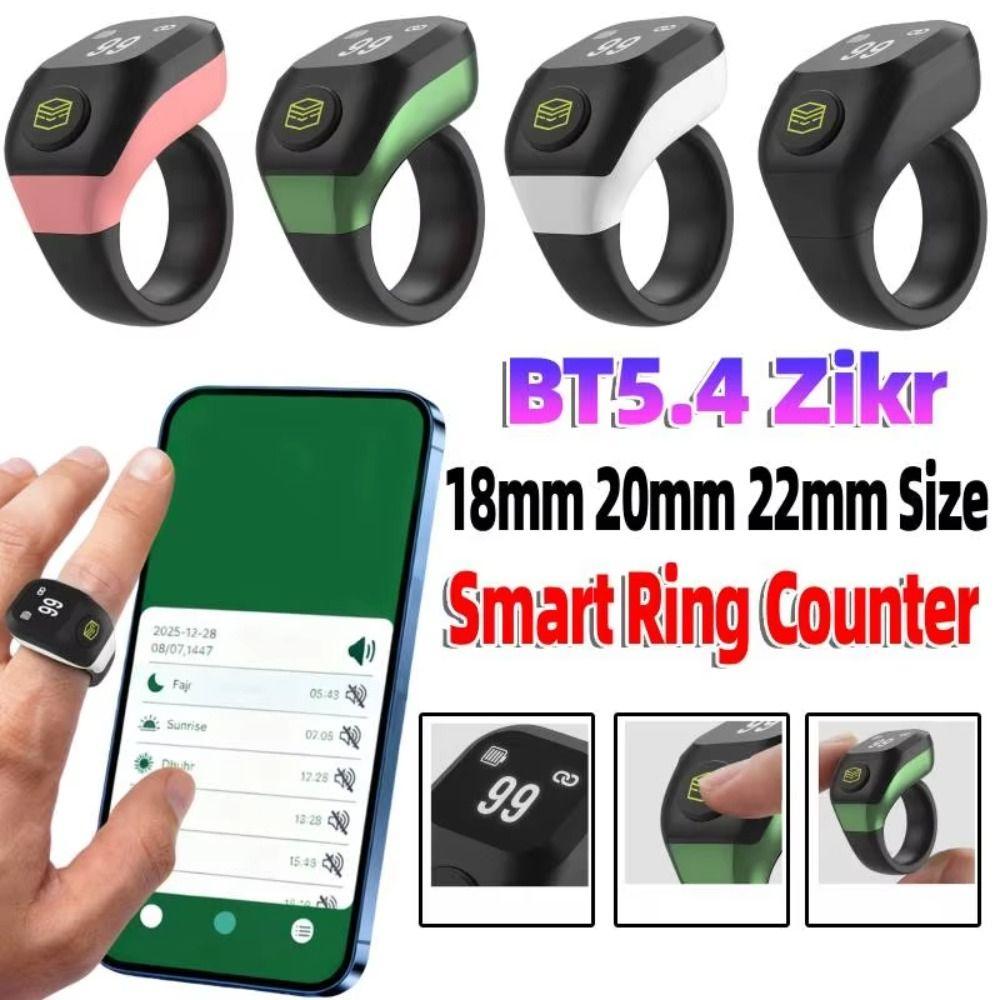 99999 OLED Display Digital Tally Counter Touch Control Smart Ring Counter Inventory Counting