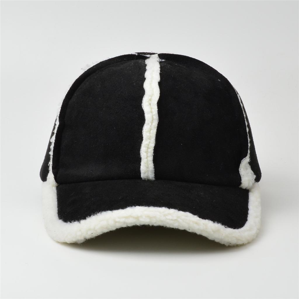 NORTWOOD 2 Styles Winter Suede Velvet Baseball Cap with Hot Thickened Warm Baseball Caps for Men Women Winter Warm Trucker Hats