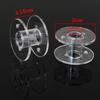 Clear Sewing Machine Bobbins Spools Empty Bobbins Spools Plastic Storage Box for Home Sewing Accessories Tools AA7650