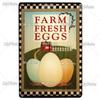 MyPlate Fram Egg Metal Sign Vintage Plaque Tin Sign Home Decor Bar Sign Hier Wache Ich Art Poster Outdoor Decor