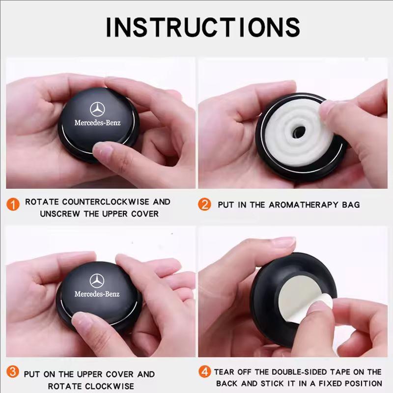 WAM3   Car Interior Aromatherapy Air Freshener Perfume Diffuser For Mercedes Benz W210 W176 AMG CLS CLE CLA GLA GLB GLS Class A GLE W22