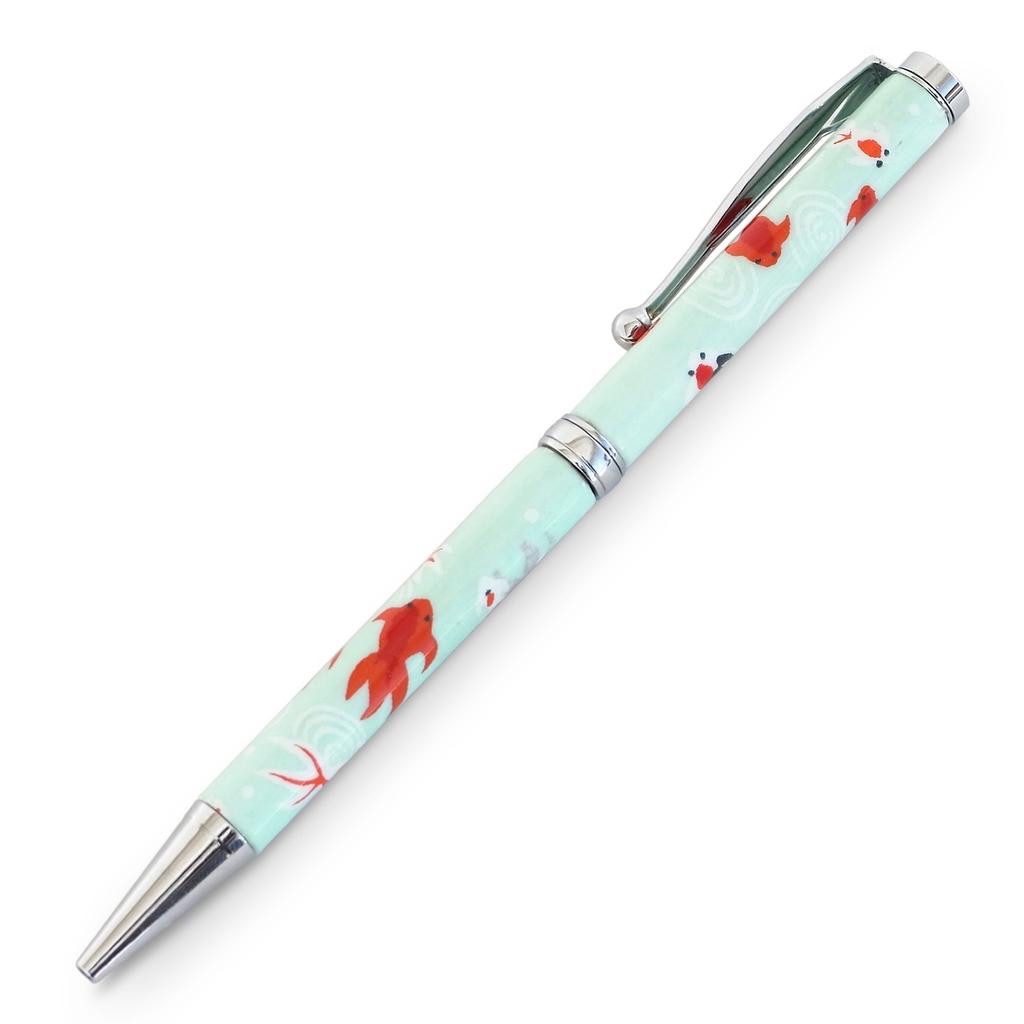 Mino Washi Ballpoint Oil Thin Japanese Made In Twist Luxury Yuzen Craftsman 32 Types Light Pen, Based, 0.7 Shaft, Pattern, Japan, Type, Pattern,