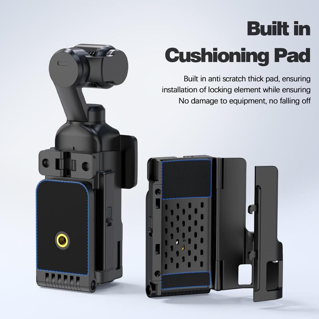 Магнитный держатель-подставка, совместимый с аксессуарами DJI Osmo Pocket 4, зажим, магнитная присоска, на рабочий стол/вертикальная регулировка 2