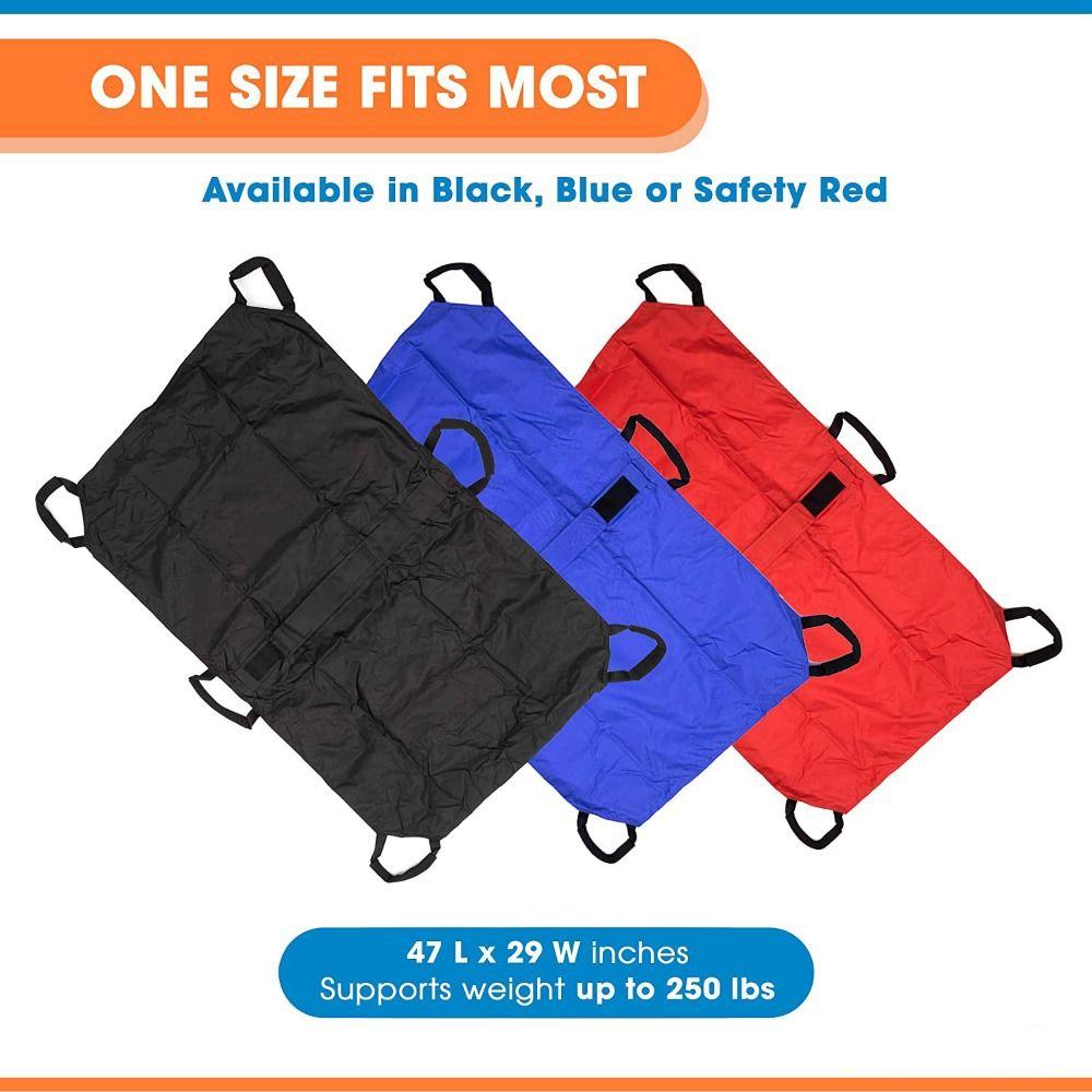 Waterproof Pet Transport Stretcher Foldable 6 Handles Emergency Backpack Comfortable Multifunctional