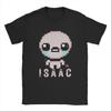 Потрясающая футболка The Binding of Isaac для мужчин, с круглым вырезом, чистый хлопок, мультяшный дизайн 90-х, короткий рукав, большие размеры
