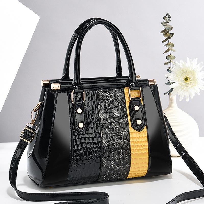 Новая модная и универсальная женская сумка, сумка для мам среднего возраста, мягкая кожаная текстура, сумка через плечо на одно плечо