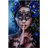 Full 5D Diy Diamond Painting Sexy Mask Girl Embroidery Cross Stitch Home Decor Handmade Gift