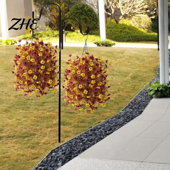 Natural Looking Foliage Artificial Hanging Fall Flower, Realistic Plastic Cascading Vines Textures Fake Lifelike Botanical Table Centerpiece