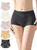 Veimia Lace Seamless Panties Cute Lace Comfortable Panties for Tummy Buttocks Sculpting Women's (5-Pack) - Underwear, Breathable, Stretchy,