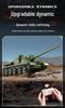 Cross-Compatible Lego WW2 Tiger T28 Heavy Battle Tank Fighter Building Blocks for Kids