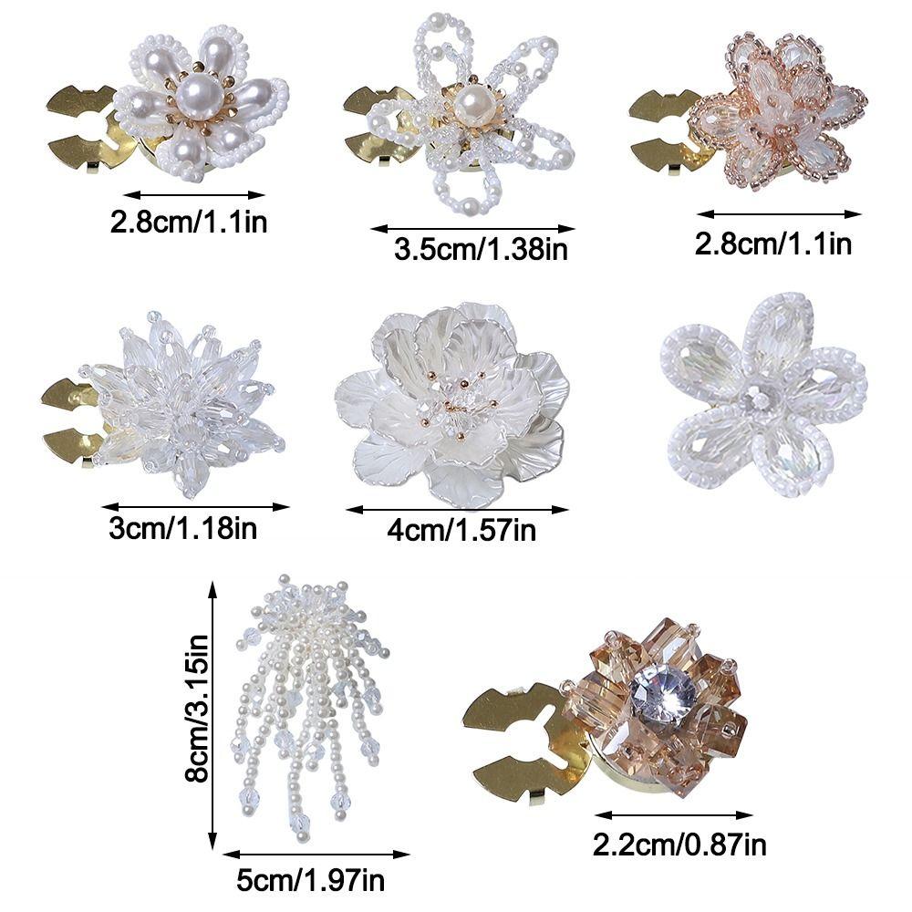 Элегантные на рубашку жемчужные пуговицы-заглушки DIY аксессуары цветочные запонки из сплава декоративная шкатулка для пуговиц рубашек для мужчин женщин