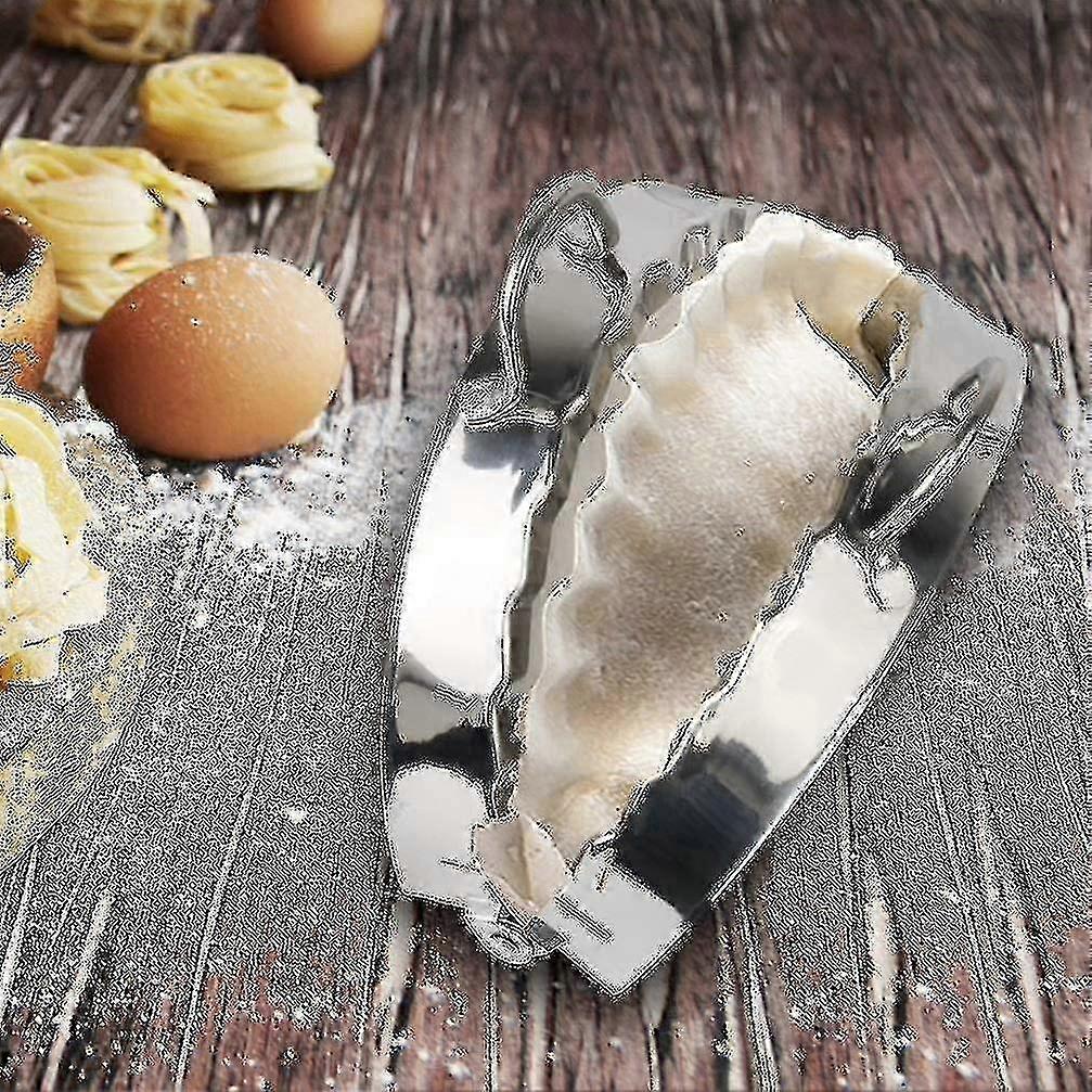 Large Empanada Maker, 6 Inch Stainless Steel Empanada Press, Pastry Tools, Pocket Pie - Pjun