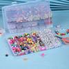 Beads Set Craft Necklaces Acrylic Beads Kits Toys Beads Set Accessories For Kids
