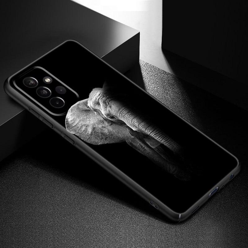 Animal Elephant Phone Case For Samsung Galaxy A21 A30 A50 A52 S A13 A22 A32 A33 A53 A73 5G A11 A12 A31 A51 A70 A71 A72 Cover