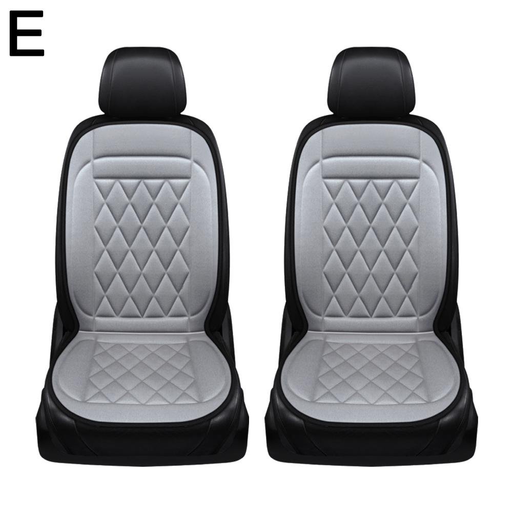 Универсальная автомобильная подушка с подогревом, интеллектуальный быстрый подогрев, 12 В/24 В, зимняя теплая подушка для сиденья автомобиля, чехол для автомобильного сиденья с подогревом