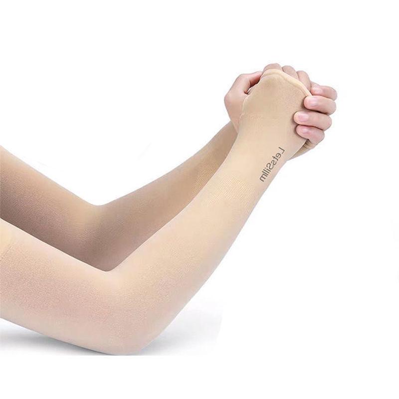 Рукава для защиты от солнца, перчатки для вождения, длинные рукава без пальцев