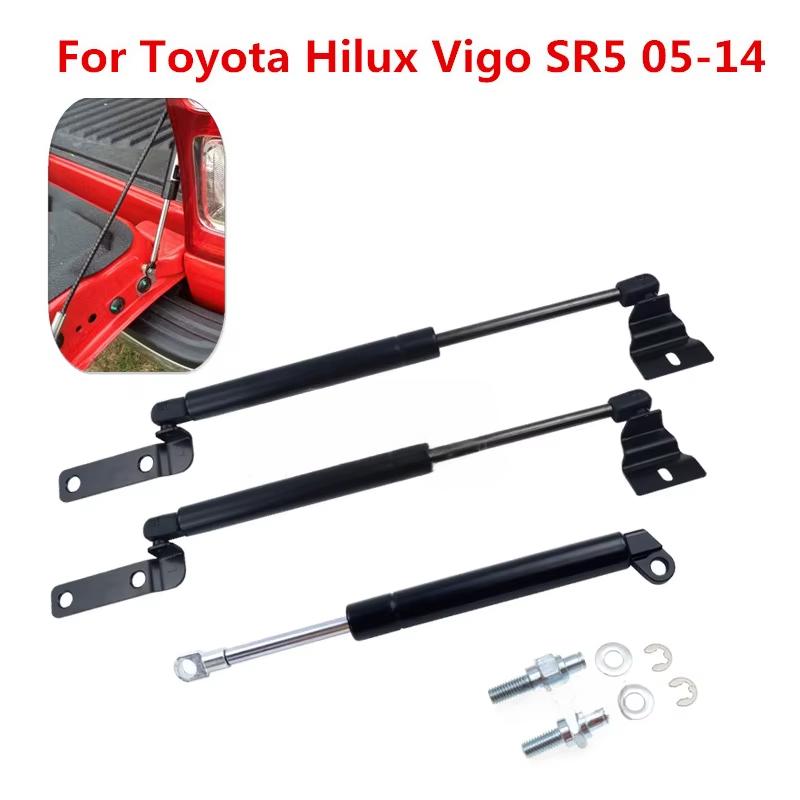 Передний капот двигателя и задний багажник грузовика газовые пружины амортизаторы подъемник опоры стойки стержни для Toyota Hilux Vigo SR5 2005-2014