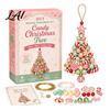 Plastic Bead Ornament Supplies DIY Christmas Tree Beaded Kit 3D Craft Set Beading Projects for Teens Making Beginner Friendly with Step-by-Step