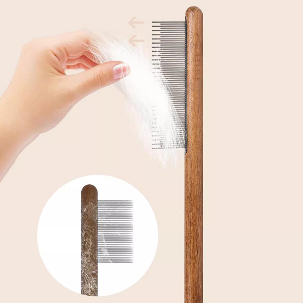 Cat Comb Cat Comb Brush Long Hair Cat Needle Comb Open Knots To Remove Floating Hair Accessories Pet Row Comb