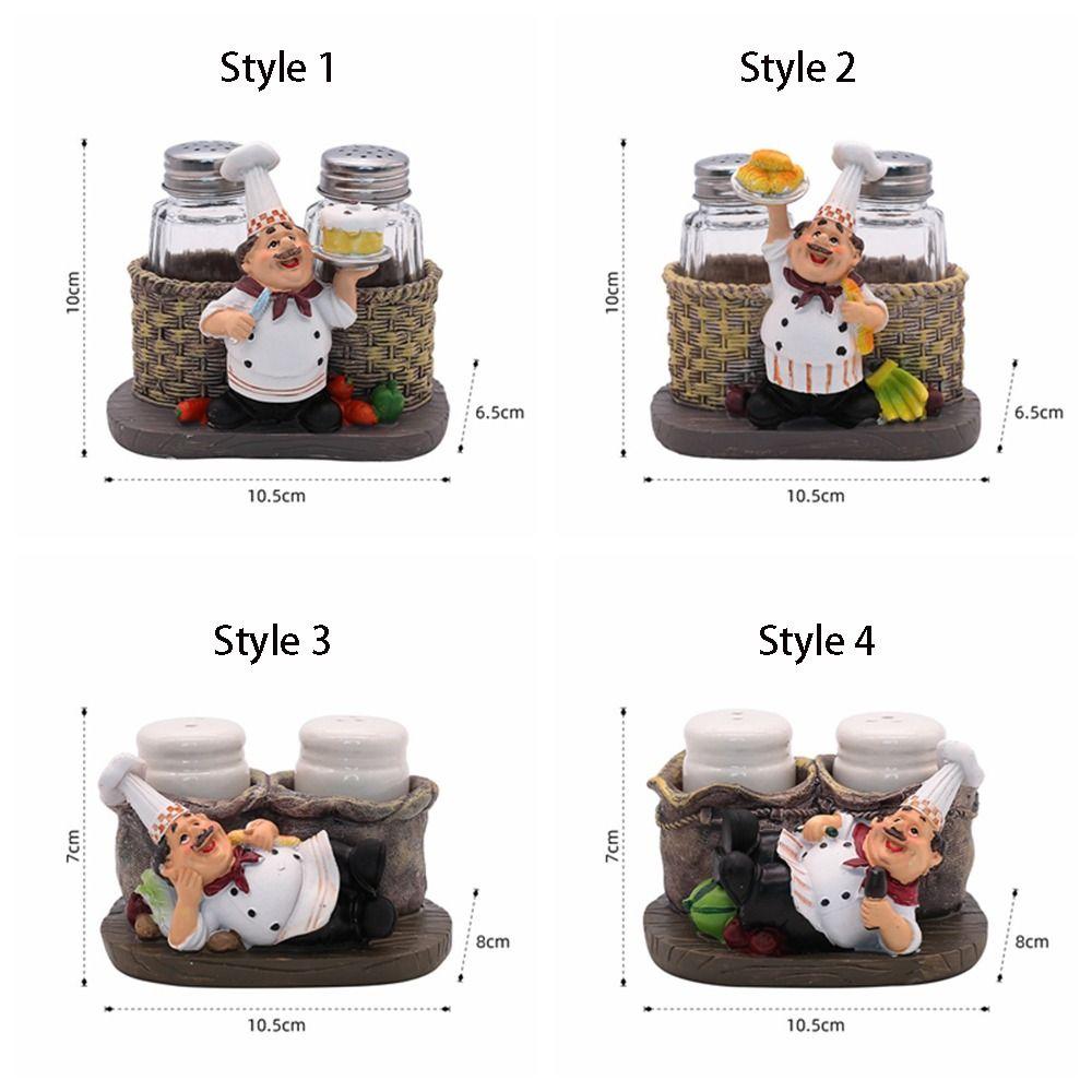 Creative Seasoning Jar Resin Storage Can Craft Powder Bottle Home