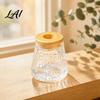 Durable PET Hydroponic Container Planter with Lid Glass-Like Clear Plant Propagation Station Desktop Pothos Water Culture Vase Flower for Cuttings,