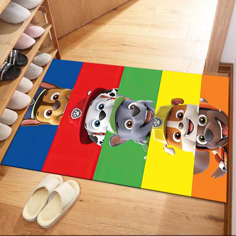 Paw Patrol: Heroic Rescue Team Square rugs are a great choice for living rooms, bedrooms, home décor, and as gifts.