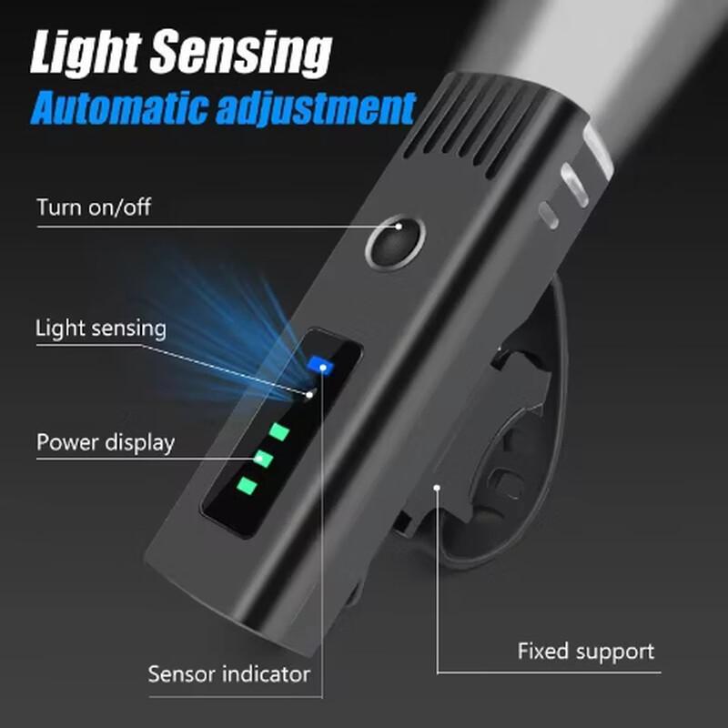 USB-перезаряжаемая велосипедная фара Nufeng