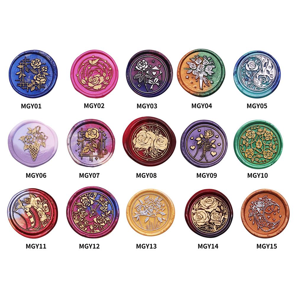 Розарий Ретро печать сургучная печать головка огненная краска для приглашения подпись