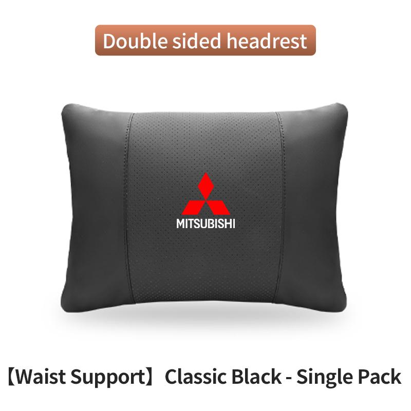 cxlqbm1 For Mitsubishi Outlander Pajero Asx Lancer Evolution X L200 Ralliart Car Headrest Neck Support Lumbar Rest Cushion Neck Pillow