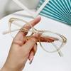 Women Eyeglasses Optical Spectacle Blue Light Blocking Glasses  Designer Cat Eye Transparent Ladies Fashion Eyewear